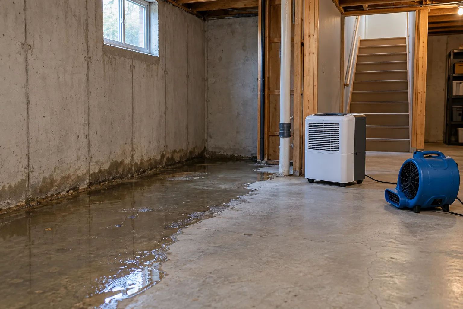 Flooded Basement Cleanup in Pensacola, FL